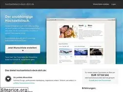 Sites similar to hochzeitstisch-deck-dich.de