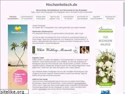Sites similar to hochzeitstisch.de