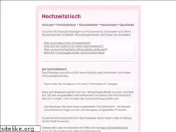 Sites similar to hochzeitstisch.in