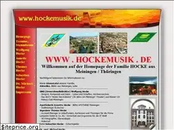Sites similar to hockemusik.de