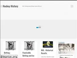 Sites similar to hockey-history.com