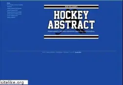 Sites similar to hockeyabstract.com