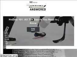 Sites similar to hockeyanswered.com