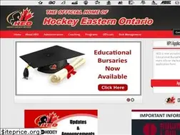 Sites similar to hockeyeasternontario.ca