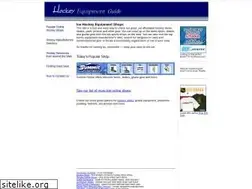 Sites similar to hockeyequipmentguide.com