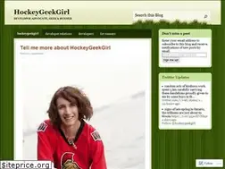 Sites similar to hockeygeekgirl.com