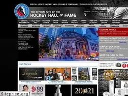 Sites similar to hockeyhalloffame.com
