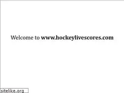 Sites similar to hockeylivescores.com