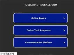 Sites similar to hocmarketingsale.com