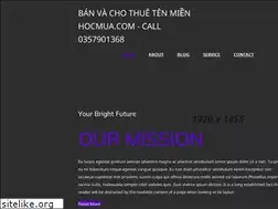 Sites similar to hocmua.com