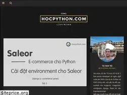 Sites similar to hocpython.com