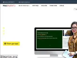 Sites similar to hocthukhoa.vn