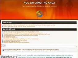 Sites similar to hoctincungthukhoa.com