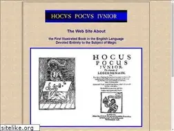 Sites similar to hocuspocusjr.com
