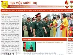 Sites similar to hocvienchinhtribqp.edu.vn