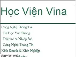 Sites similar to hocvienvina.com