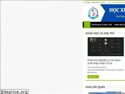 Sites similar to hocxuatnhapkhau.vn