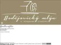 Sites similar to hodejovickymlyn.eu