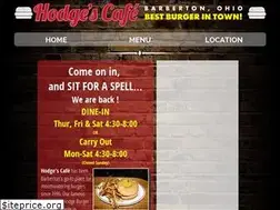 Sites similar to hodgescafe.com