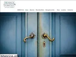 Sites similar to hodgetemple.com