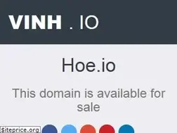 Sites similar to hoe.io