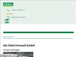 Sites similar to hoebel-umwelt.de