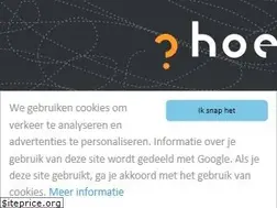 Sites similar to hoedoe.nl