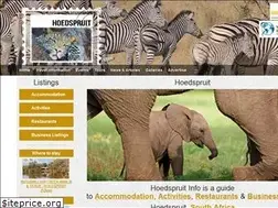 Sites similar to hoedspruit-info.co.za