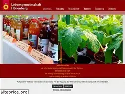 Sites similar to hoehenberg.org