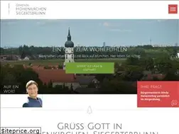 Sites similar to hoehenkirchen-siegertsbrunn.de