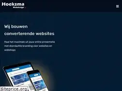 Sites similar to hoeksmawebdesign.nl