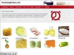 Sites similar to hoelangkoken.net