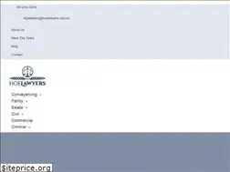 Sites similar to hoelawyers.com.au