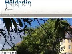 Sites similar to hoelderlin-gesellschaft.info