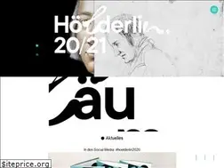 Sites similar to hoelderlin2020.de