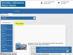 Sites similar to hoepner-getraenke.de