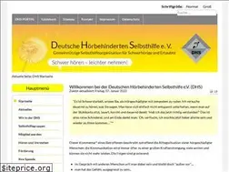 Sites similar to hoerbehindertenselbsthilfe.de