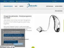 Sites similar to hoergeraete-jahnecke.de