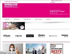 Sites similar to hoergeraete-korallus.de