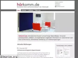 Sites similar to hoerkomm.de