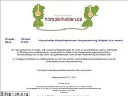 Sites similar to hoerspielhelden.de