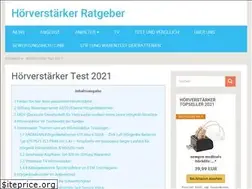 Sites similar to hoerverstaerker-testsieger.de