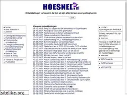 Sites similar to hoesnel.nl