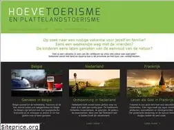 Sites similar to hoevetoerisme.net