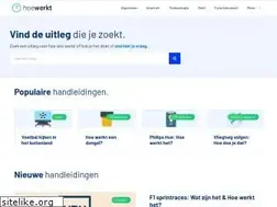 Sites similar to hoewerkt.net