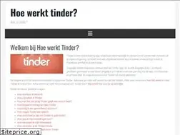 Sites similar to hoewerkttinder.nl
