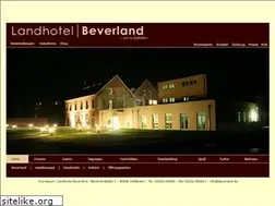 Sites similar to hof-beverland.de