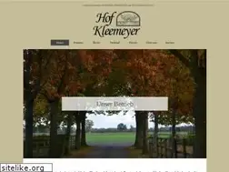 Sites similar to hof-kleemeyer.de