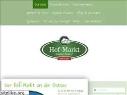 Sites similar to hof-markt.de