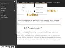 Sites similar to hofa-studios.de
